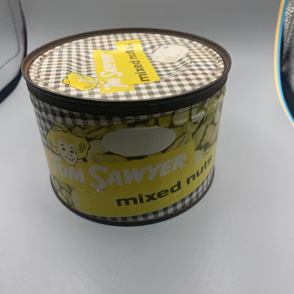 Vintage Tom Sawyer Mixed Nuts Can